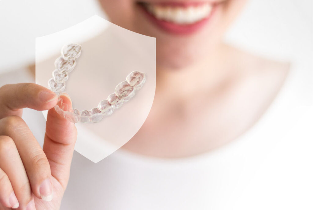 InteraDent Aufbiss-Schienen zum Schutz für die Zähne und den Zahnersatz